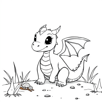 Charming Little Dragon