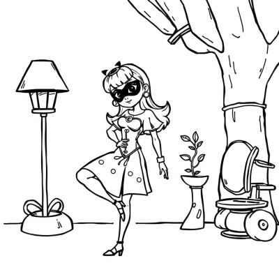 Alia Sezer Stands on One Leg