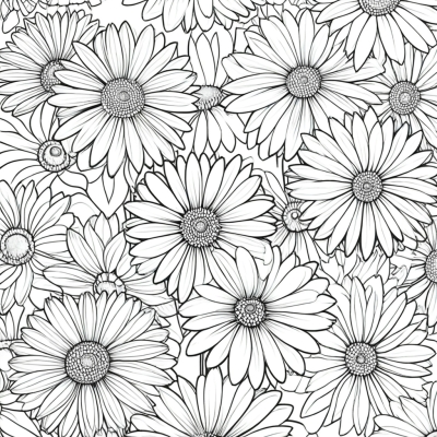Anti-Stress Big Daisies