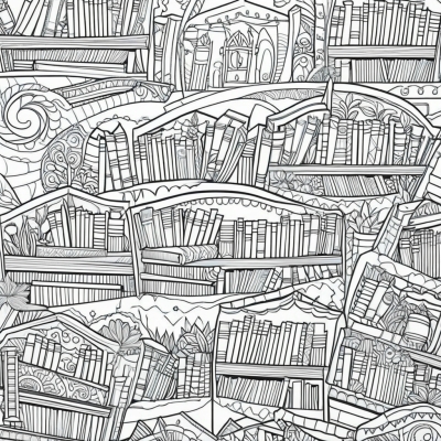 Anti-Stress Bookshelves