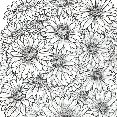 Anti-Stress Chrysanthemums