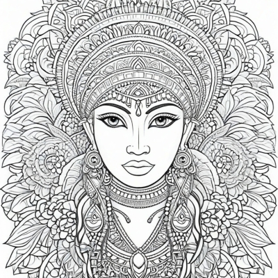 Anti-Stress Ethnic Pattern