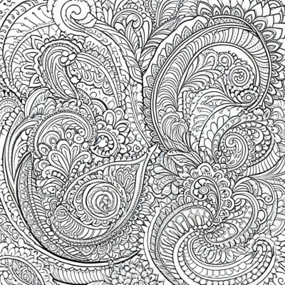 Anti-Stress Paisley