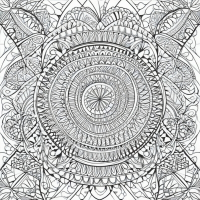 Anti-Stress Zentangle