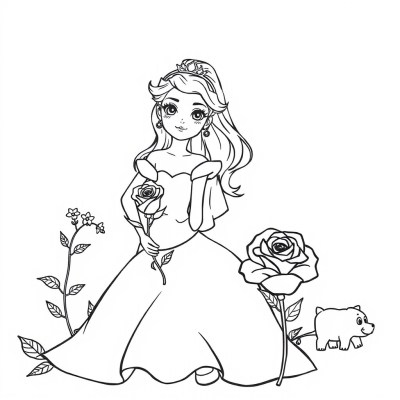 Belle and Roses