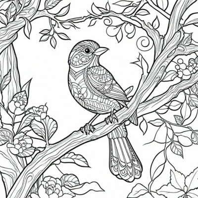 Bird on a Branch
