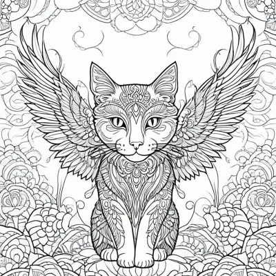 Cat with Wings