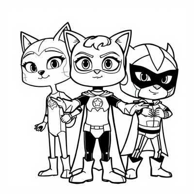 Catboy, Owlette, Gekko