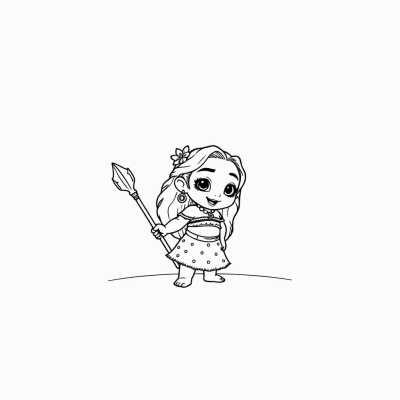 Charming Baby Moana