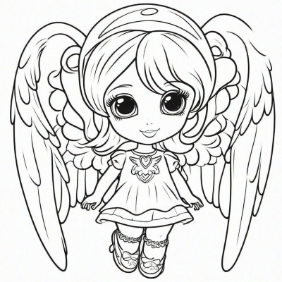 Chibi Angel for Kids