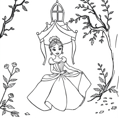 Cinderella in a Fancy Dress