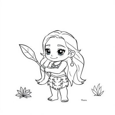Cute Moana