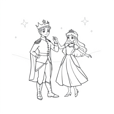 Dancing Prince and Princess