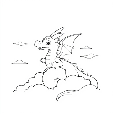 Dragon in the Clouds