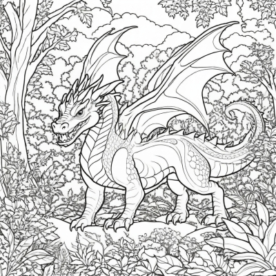 Dragon in the Forest