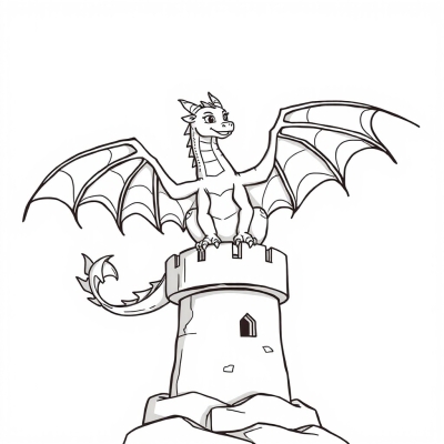 Dragon on the Tower
