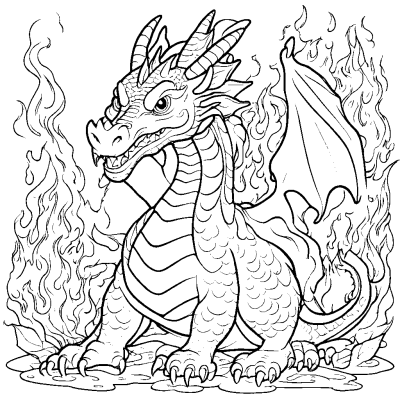 Fire-Breathing Dragon