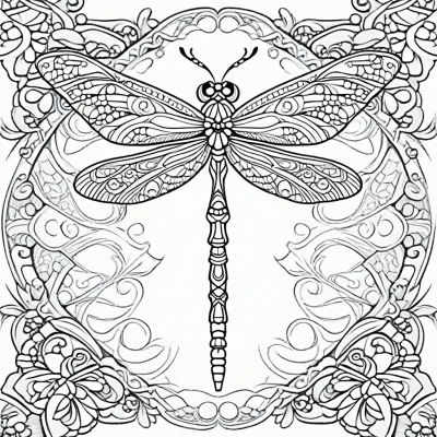 Dragonfly with Ornament