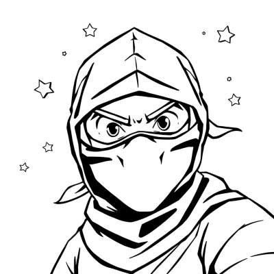 Face of the Night Ninja
