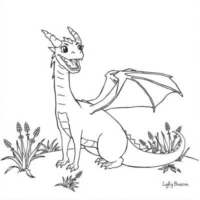 Fantastical Dragon Stress Relief