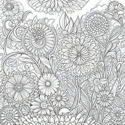 Floral Scene