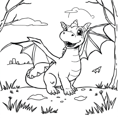 Funny Dragon