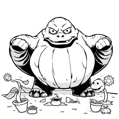 Giga Gargantua from Plants vs Zombies