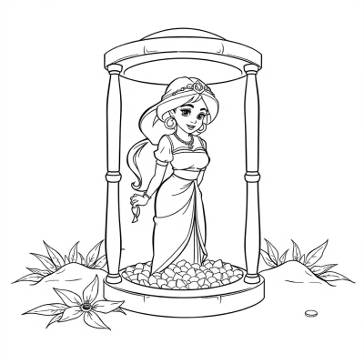 Jasmine in Hourglass