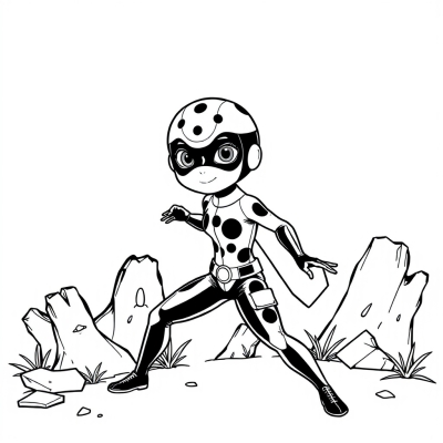 Ladybug in Battle Stance