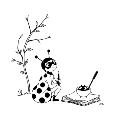 Ladybug Writes in Her Diary