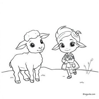 Lambie the Sheep and Doc McStuffins