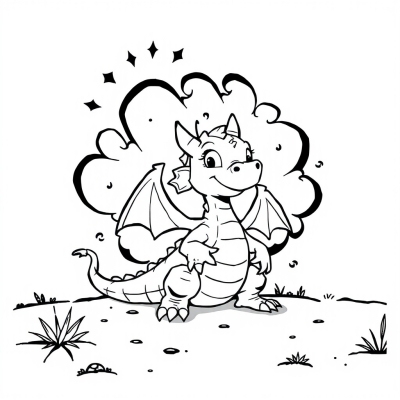 Little Dragon Thinks It's About to Explode