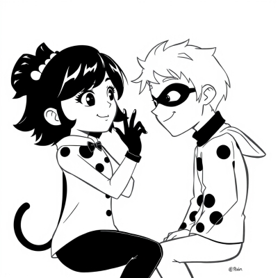 In Love: Marinette and Adrien Agreste