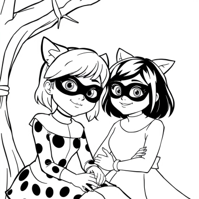 Marinette and Alya Best Friends