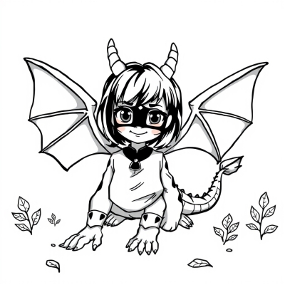 Marinette as Lady Dragon