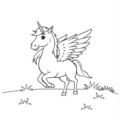 Max as a Pegasus