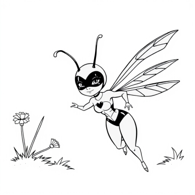 Queen Wasp from Miraculous Ladybug