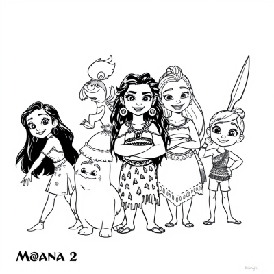 Moana 2 with Friends