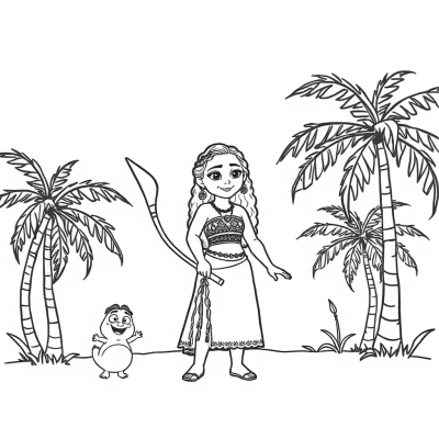 Moana Among the Palms