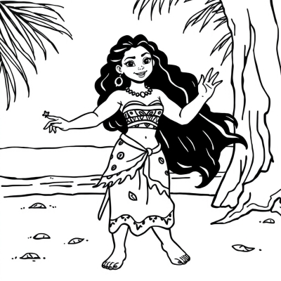 Moana Dancing