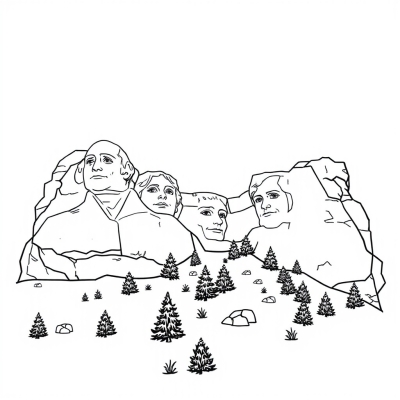 Mount Rushmore Sculptures