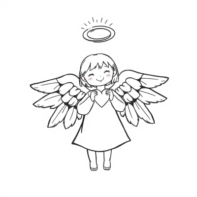 Angel  with Heart
