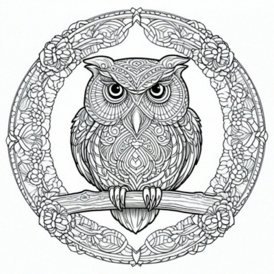 Owl in a Ring