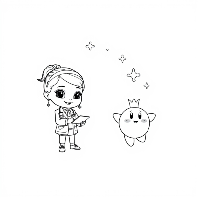 Doc McStuffins and Sir Kirby