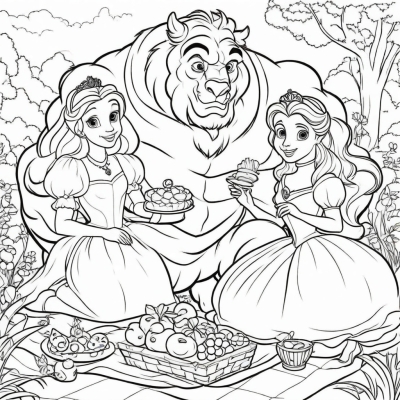 Princess and Beast Picnic