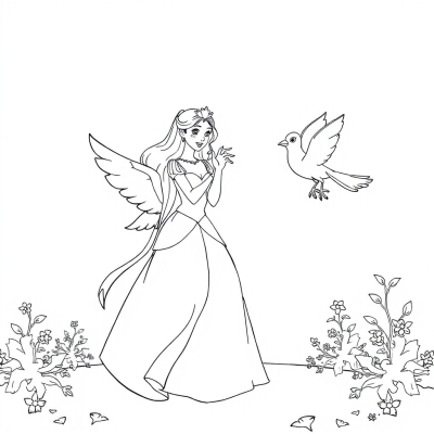 Princess and the Magic Bird
