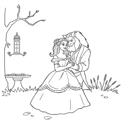 Princess Belle and the Beast
