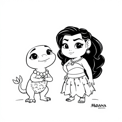 Pua and Hei Hei