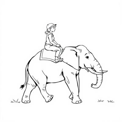 Rider on an Elephant