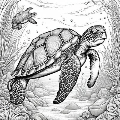 Sea Turtle for Adults